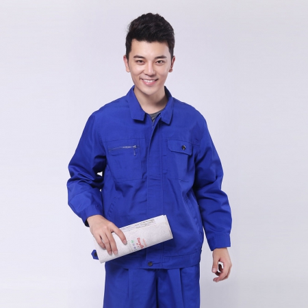 翠兰色工作服